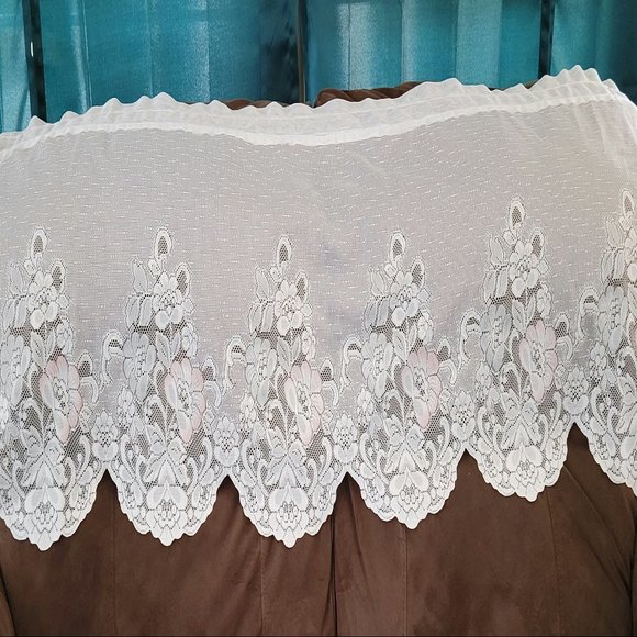 Sheer Floral Valances - Picture 2 of 2